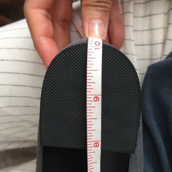 Grey Suede Ballet Flats - Picture 11 of 16